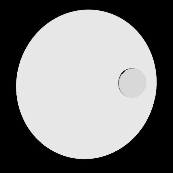 Thermogroup Ablaze 3x 140mm Round Magnifying Mirror with magnet and 140x400mm metal strip