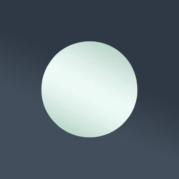 Thermogroup Ablaze Rio Polished Edge Round Mirror 500mm