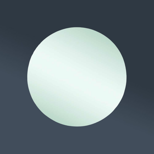 Thermogroup Ablaze Rio Polished Edge Round Mirror 600mm