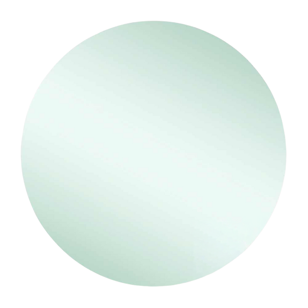 Thermogroup Ablaze Rio Polished Edge Round Mirror 800mm with Demister