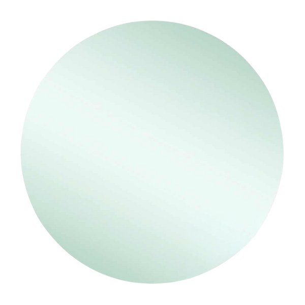 Thermogroup Ablaze Rio Polished Edge Round Mirror 800mm with Demister