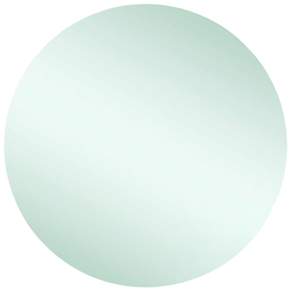 Thermogroup Ablaze Rio Polished Edge Round Mirror 900mm with Demister