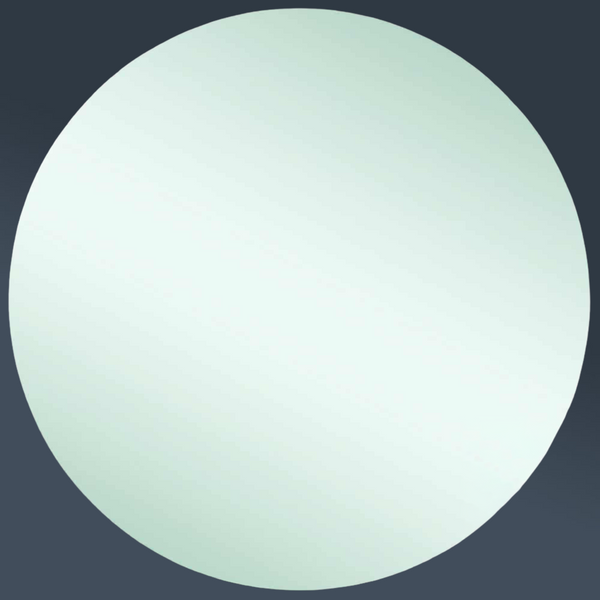 Thermogroup Ablaze Rio Polished Edge Round Mirror 900mm