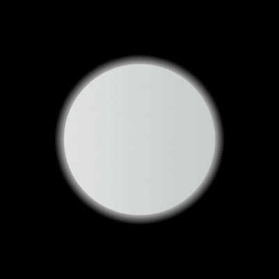 Thermogroup Ablaze Backlit Round Mirror With Warm Light 600mm 37Watts