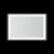 Thermogroup Ablaze Backlit Rectangular Mirror Without Border Cool 750x500x45mm 35Watts