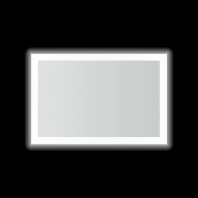 Thermogroup Ablaze Backlit Square Mirror Without Border Cool 900x900x45mm 83Watts