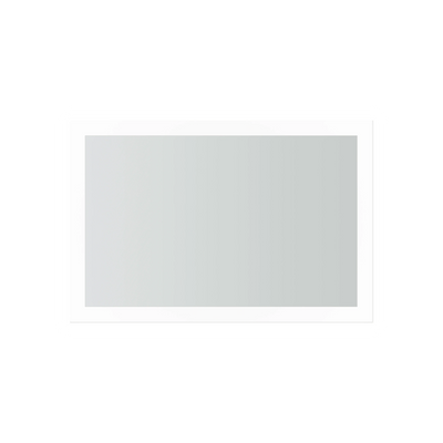 Thermogroup Ablaze Backlit Rectangular Mirror Without Border Cool 900x750x45mm 57Watts