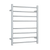 Thermogroup Straight Round Ladder Heated Towel Rail 530mm Polished Stainless Steel SR23M