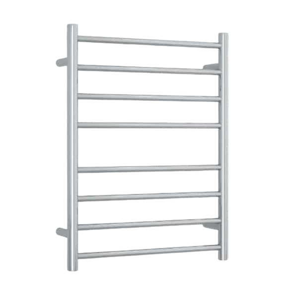 Thermogroup Straight Round Ladder Heated Towel Rail 530mm Polished Stainless Steel SR23M