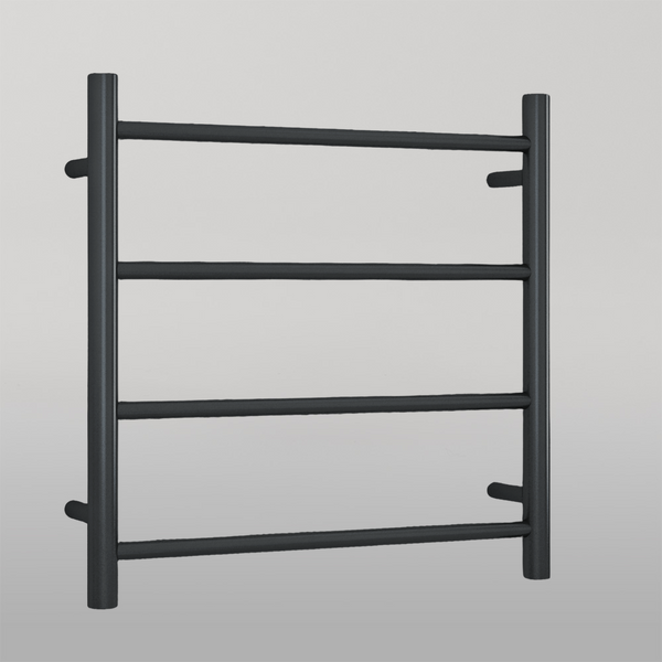 Thermogroup 12Volt Round Ladder Heated Towel Rail Matte Black