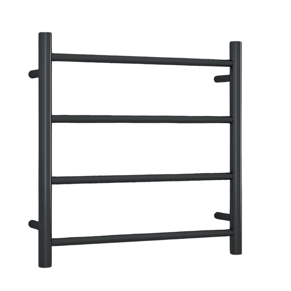 Thermogroup 12Volt Round Ladder Heated Towel Rail Matte Black