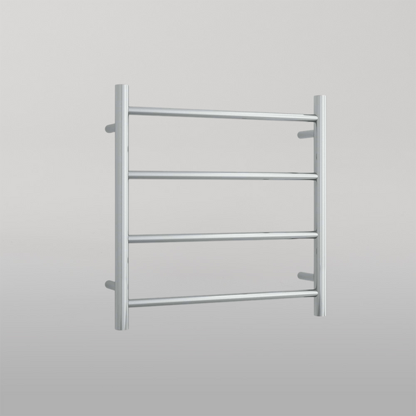 Thermogroup 12Volt Round Ladder Heated Towel Rail 550mm Polished Stainless Steel