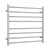Thermogroup Straight Round Ladder Heated Towel Rail 750mm Polished Stainless Steel
