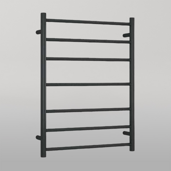 Thermogroup 12Volt Round Heated Ladder Rail Matte Black