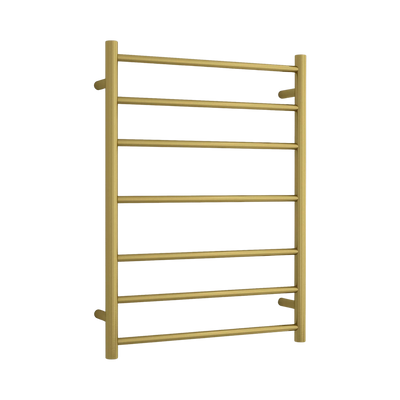 Thermogroup Round Ladder Heated Towel Rail Brushed Gold