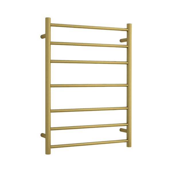 Thermogroup Round Ladder Heated Towel Rail Brushed Gold