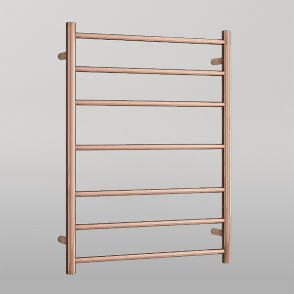 Thermogroup Round Heated Ladder Rail Rose Gold