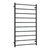 Thermogroup Straight Round Heated Ladder Rail Matte Black