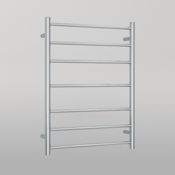 Thermogroup Brushed 12Volt Round Ladder Heated Towel Rail Brushed Stainless Steel