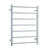 Thermogroup Straight Square Ladder Heated Towel Rail 600mm Polished Stainless Steel SS44M