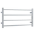 Thermogroup Straight Square Ladder Heated Towel Rail 800mm Polished Stainless Steel SS81M
