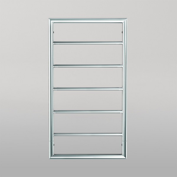 Thermogroup Jeeves Spartan Boxx Heated Towel Rail Polished Stainless Steel