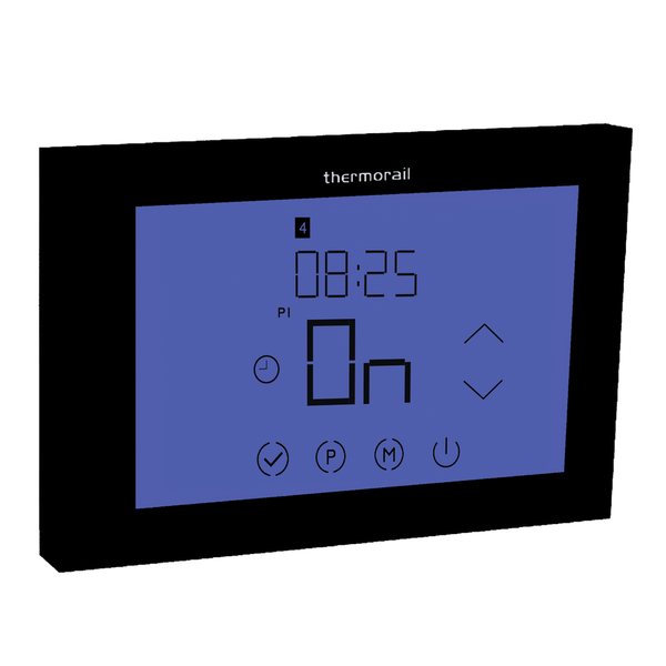 Thermogroup Landscape Touch Screen 7-Day Timer Black