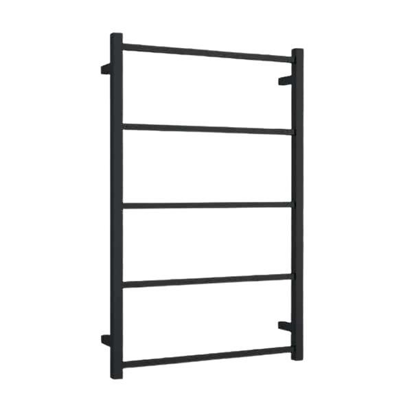Thermogroup Square Non-Heated Ladder Towel Rail Matte Black