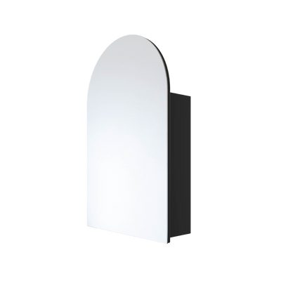 Thermogroup Ablaze Vienna Arch Mirror Cabinet 500x800x150mm Black