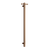 Thermogroup Brushed Bronze Round Vertical Heated Rail Brushed Bronze PVD