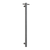 Thermogroup Round 12Volt Vertical Single 22Watts Heated Rail Brushed Gunmetal