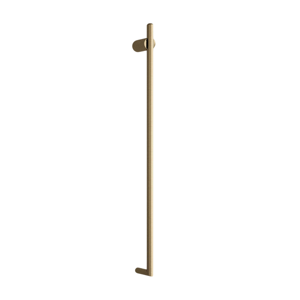 Thermogroup Vertical Heated Towel Rail Brushed Brass