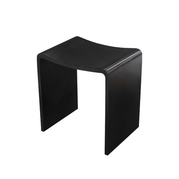 Thermogroup Willow Shower Stool 400x300mm Black
