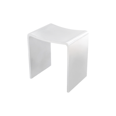 Thermogroup Willow Shower Stool 400x300mm White