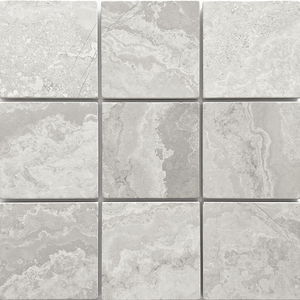 Tiles Fossil Grey Woodstone Tumbled 100 x 100mm