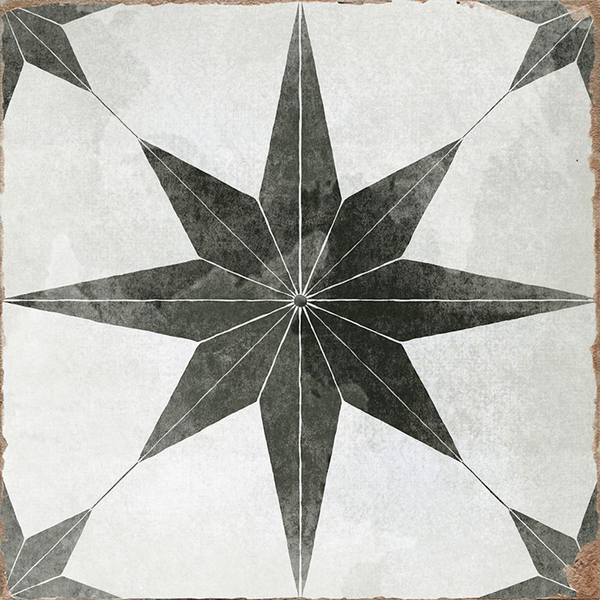Tiles Ancona Black Matt 200 x 200mm