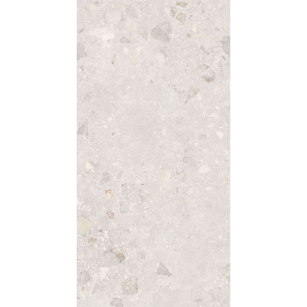 Tiles Pebble Terra White Matt 600 x 1200mm