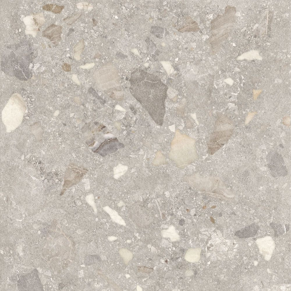 Tiles Pebble Terra Grey Matt P4 600 x 600mm