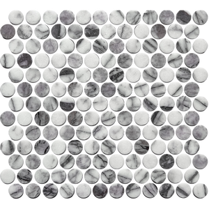 Tiles Callisto New York Stone Penny Round Honed 23 x 23mm