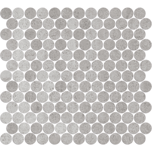 Tiles Callisto New Grey Penny Round Honed 23 x 23mm