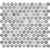 Tiles Callisto Carrara Grey Penny Round Honed 23 x 23mm