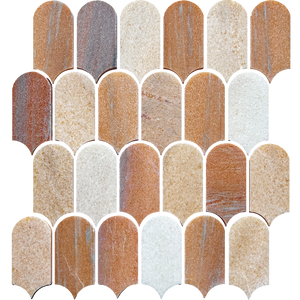 Tiles Callisto Rosa Portogallo Feather Honed 50 x 103mm