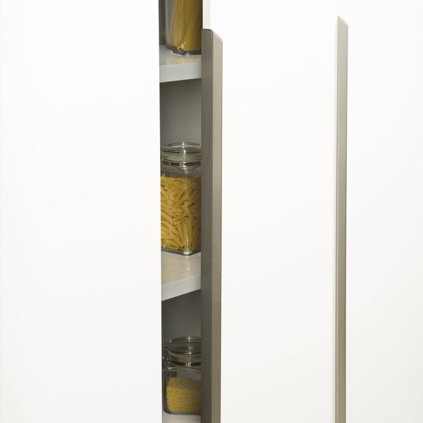 Momo Handles Momo Vann Lip Pull Handle 1120mm Dull Brushed Nickel