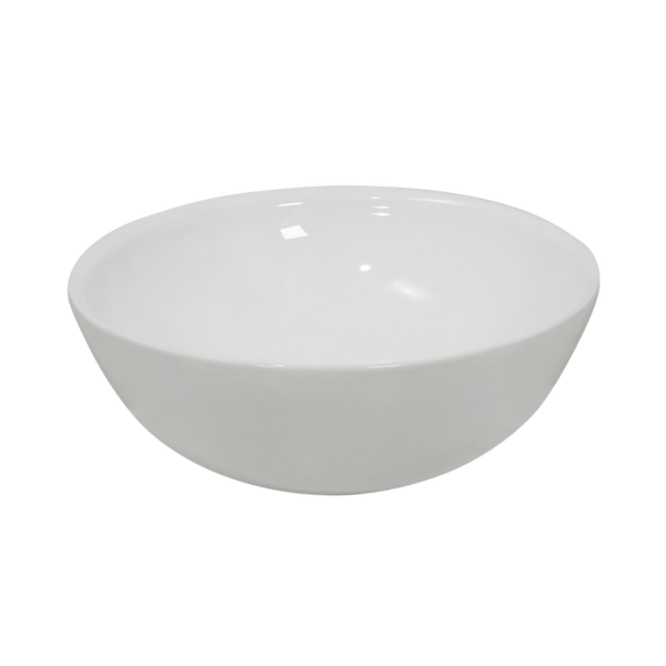 Argent Evoke 400 Round Vessel Basin (No Taphole) Gloss White