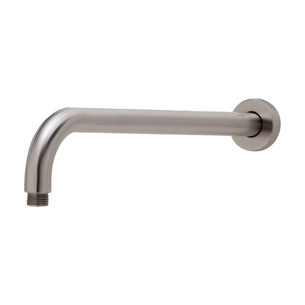 Phoenix Vivid Shower Arm 400mm Round Brushed Nickel