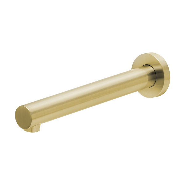 Phoenix Vivid Wall Bath Outlet 200mm Brushed Gold