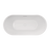 Decina Valentina 1500mm Freestanding Bath Matte White