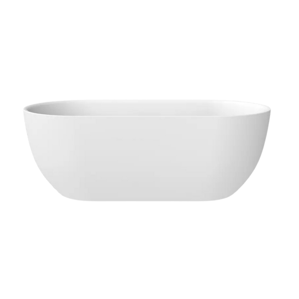 Decina Valentina 1700 Oval Freestanding Bath Gloss White