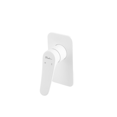 Oliveri Verona Wall Mixer (Trim Kit Only) White