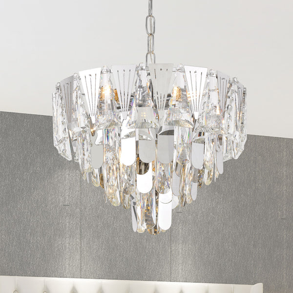 Telbix Valerie 40cm Pendant Chrome